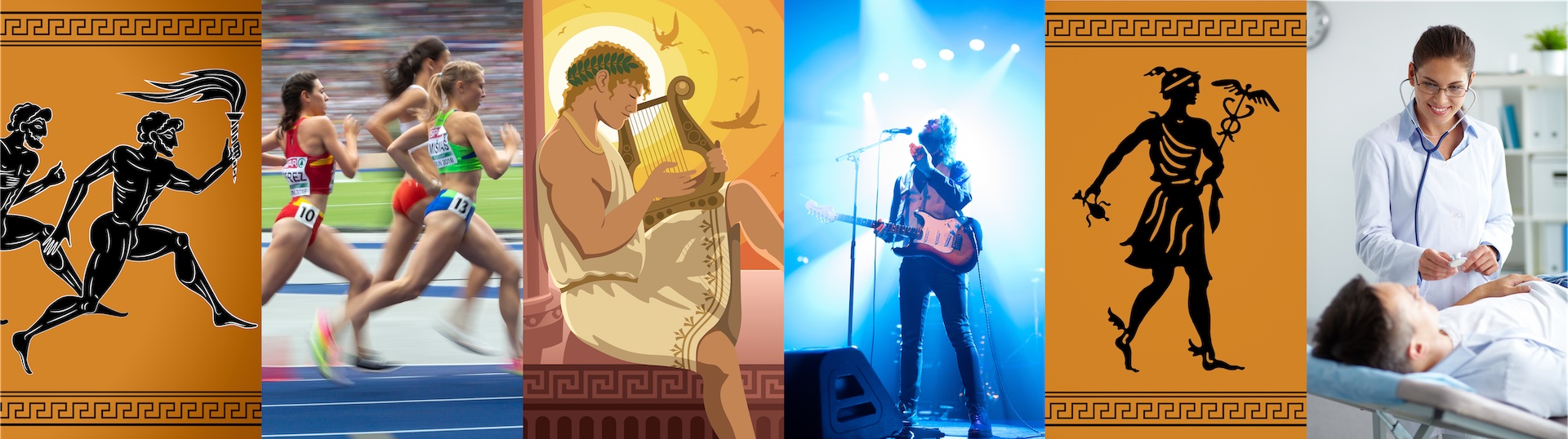 Banner image of Hellenic ideas and modern counterparts