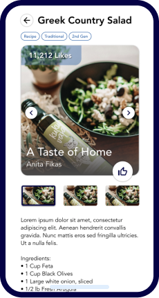 Image of phone displaying product